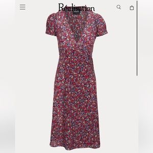 NWT Realisation Par Teal Dress in Wildflower
